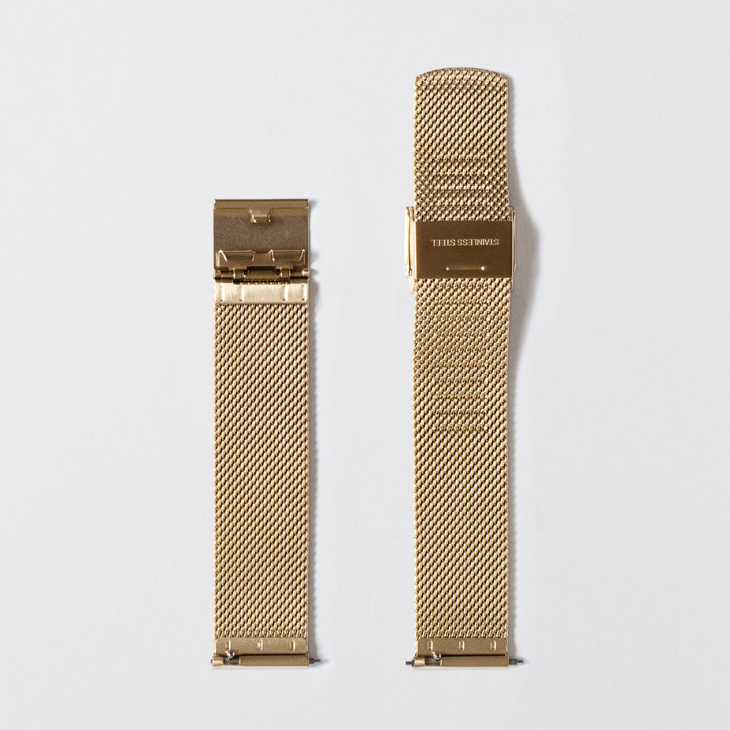 18mm Milanese Bracelet - Gold