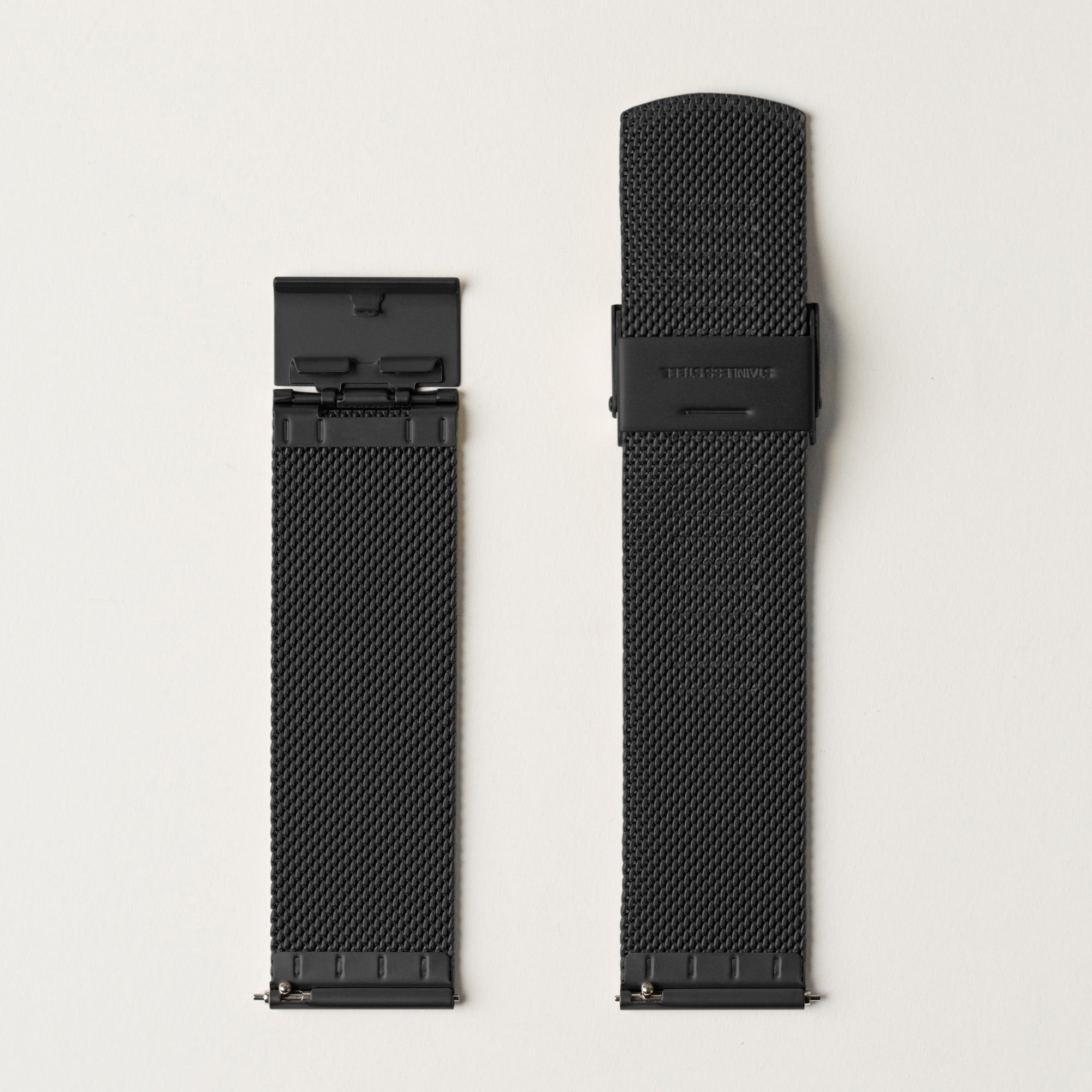 22mm Milanese Bracelet - Black