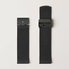22mm Milanese Bracelet - Black