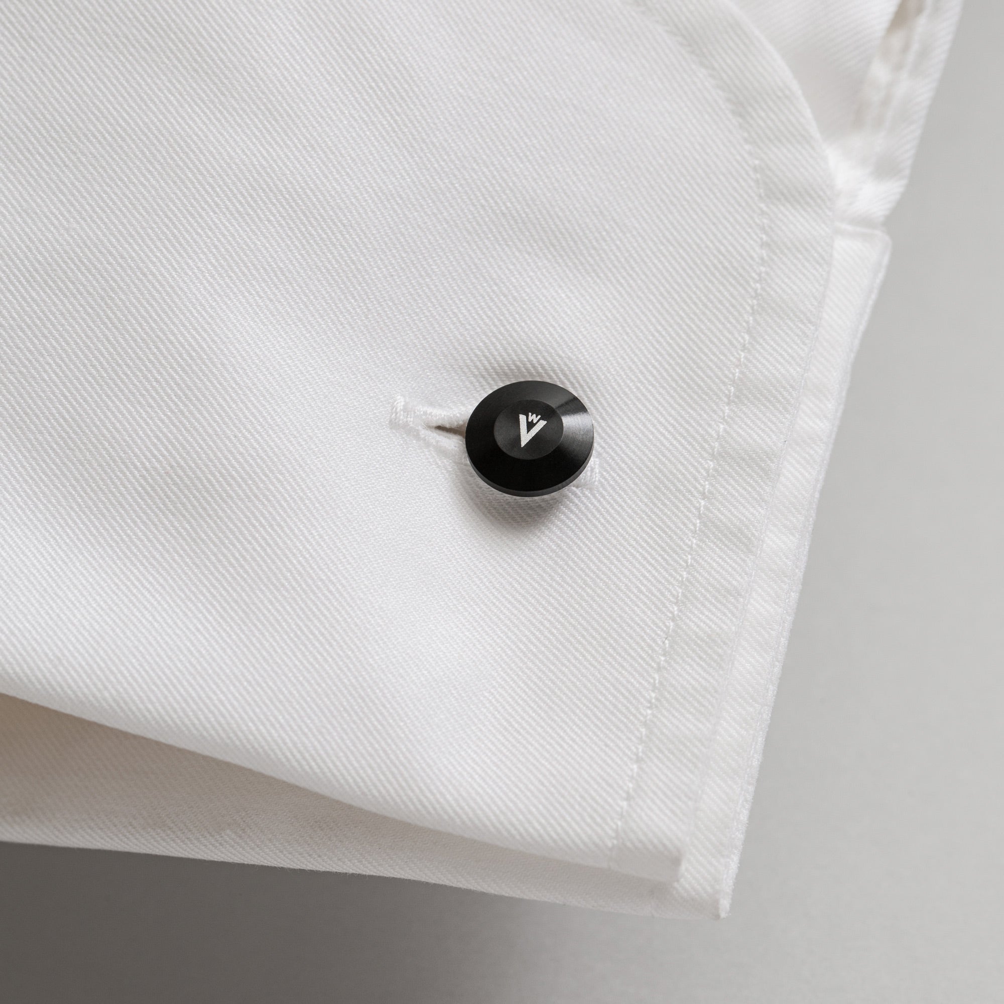 VC1-BL Aluminium Cufflinks