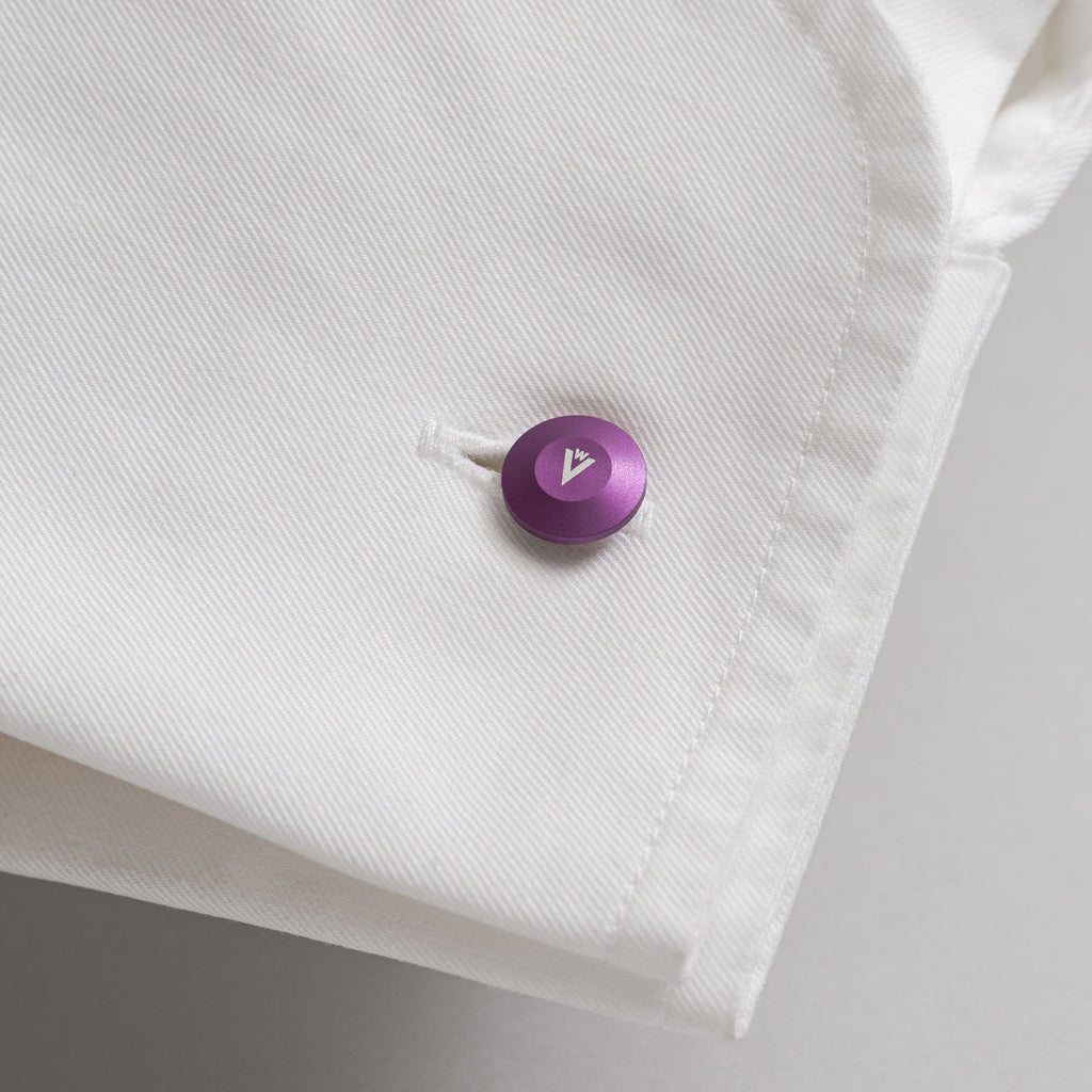 VC1-PP Aluminium Cufflinks