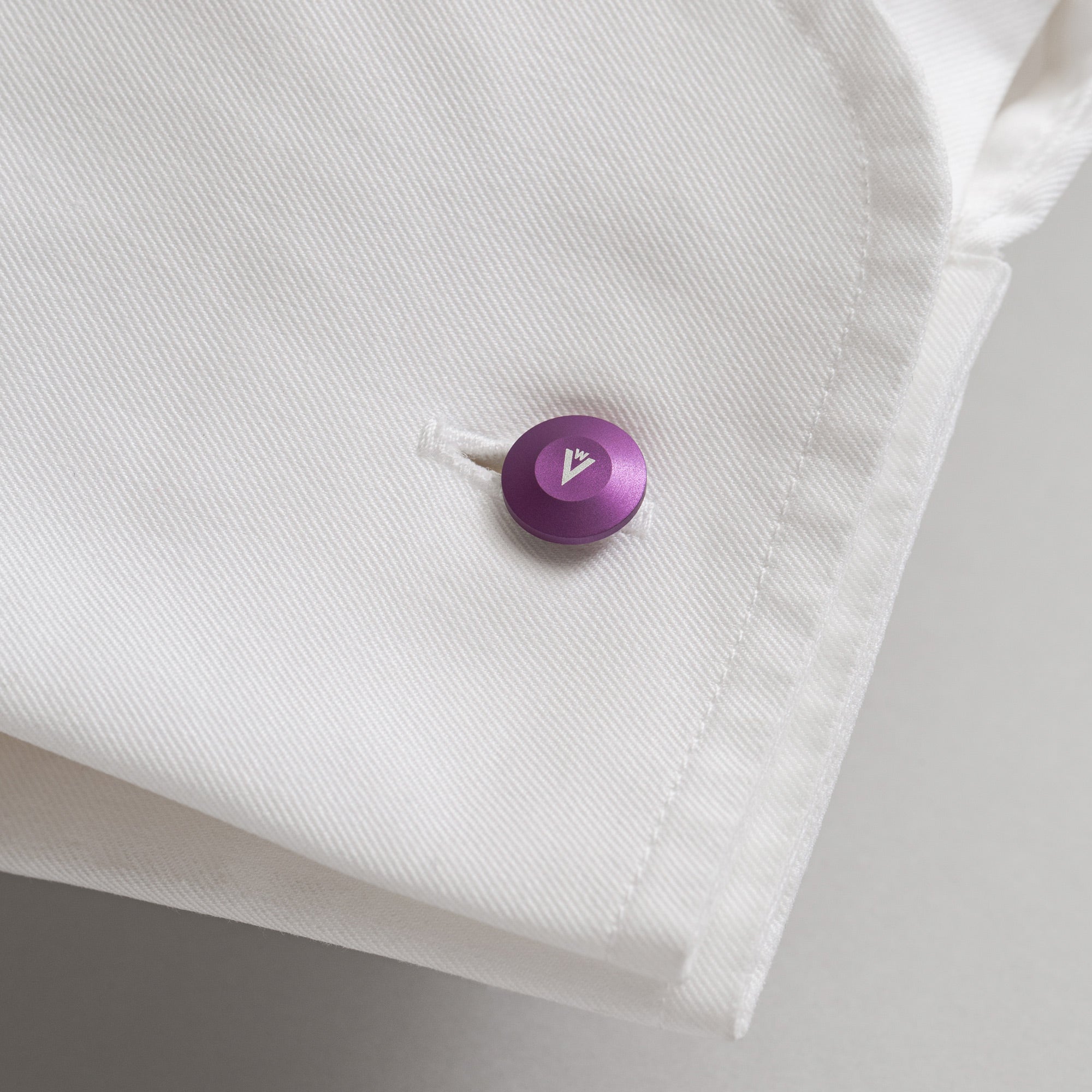 VC1-PP Aluminium Cufflinks