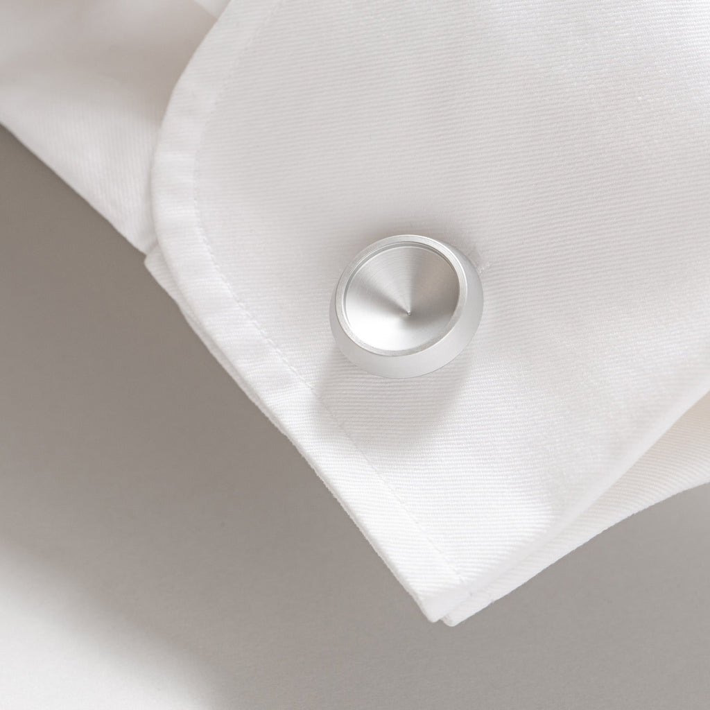 VC1-SI Aluminium Cufflinks